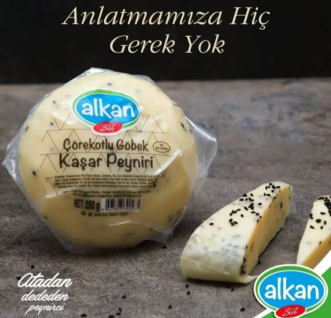 Çörek Otlu Göbek Kaşar (250GR)