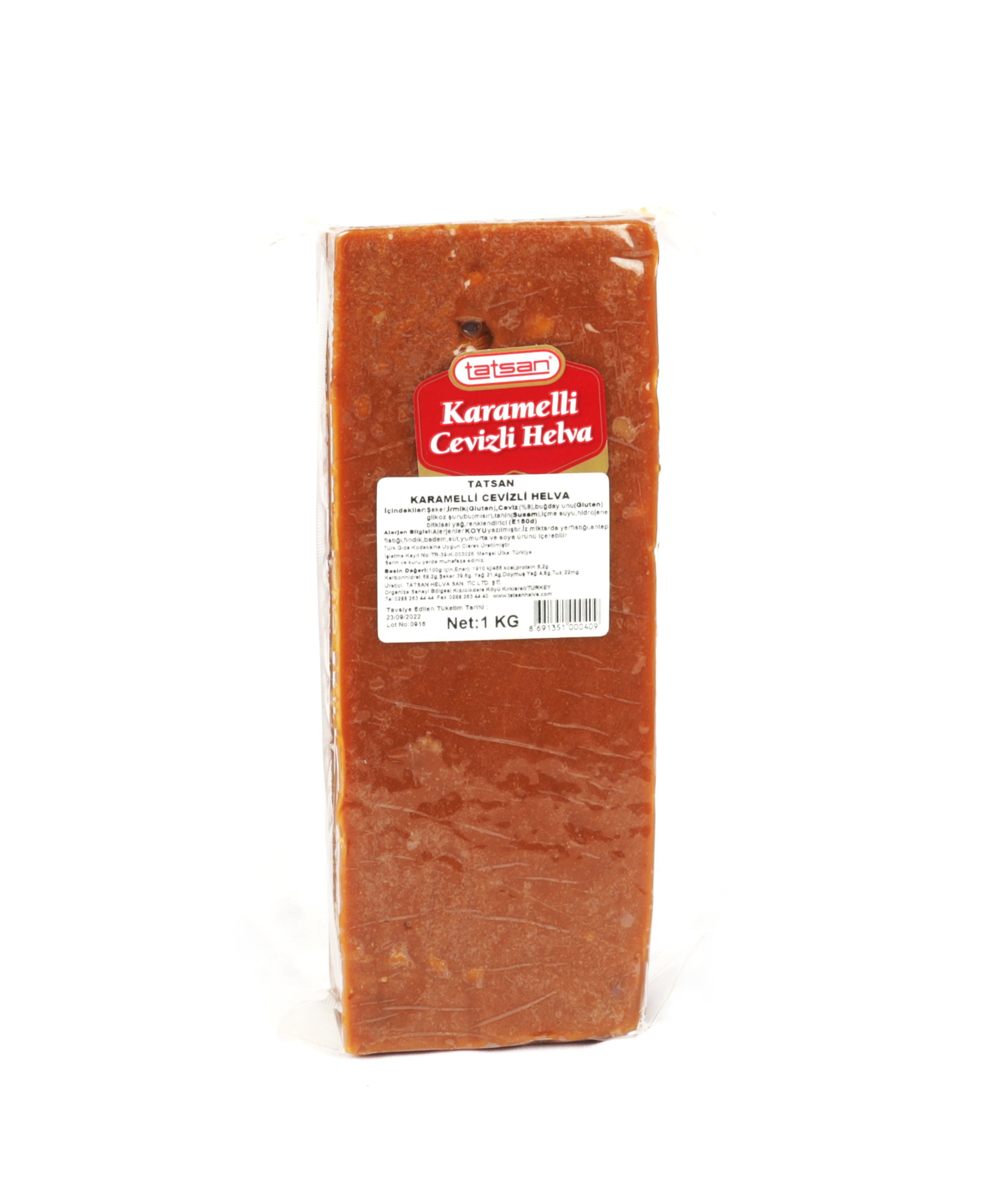 Karamelli Cevizli Helva 1kg